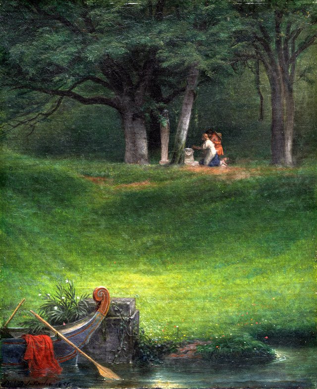 Offering to the God Pan by Paul Delaroche