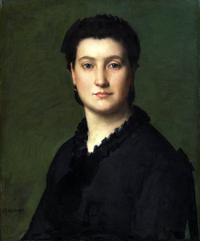 Portrait of a Woman by Jean-Jacques Henner
