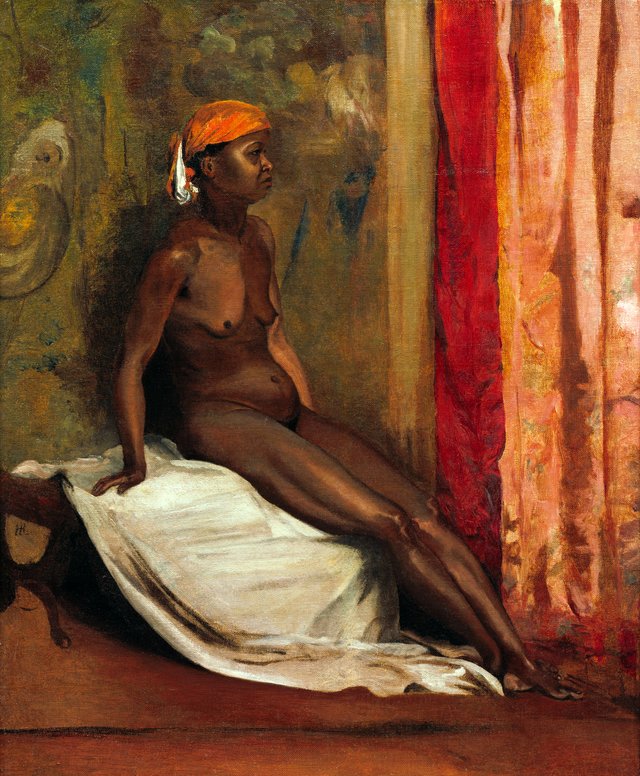 Seated African Woman by Henri Regnault