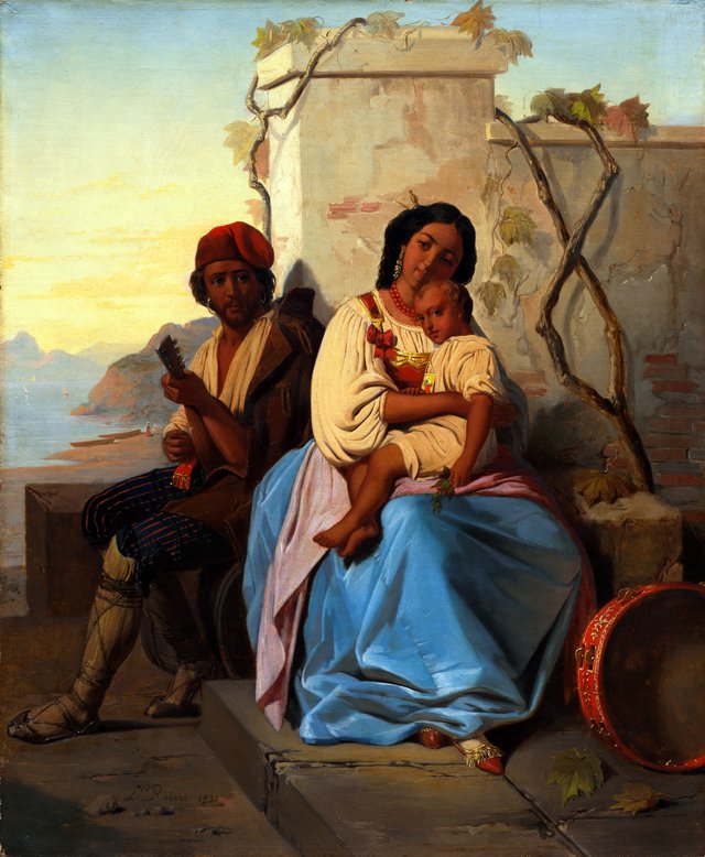 Italian Scene by Léopold Robert