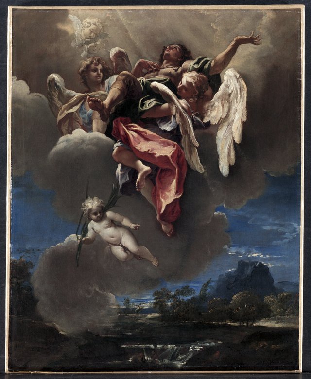 Study for "An Apotheosis of a Saint" (for San Bernardino dei Morti, Milan) by Sebastiano Ricci