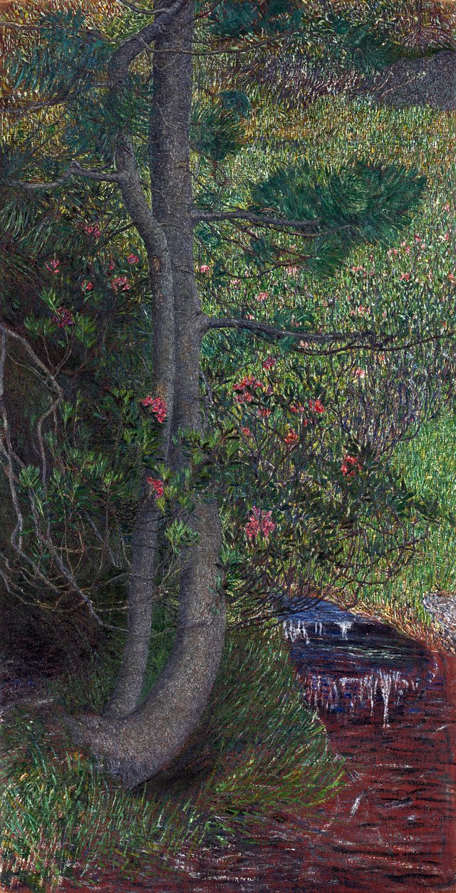Pine Tree by Giovanni Segantini