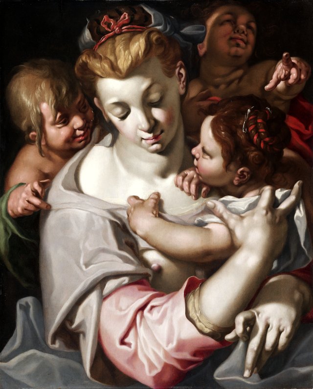 Charity by Abraham Bloemaert