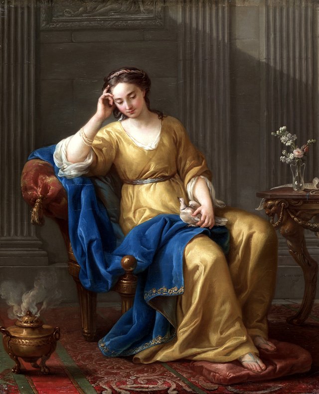 Sweet Melancholy by Joseph-Marie Vien