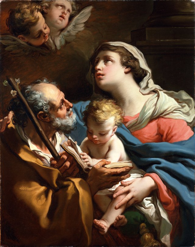 The Holy Family by Gaetano Gandolfi