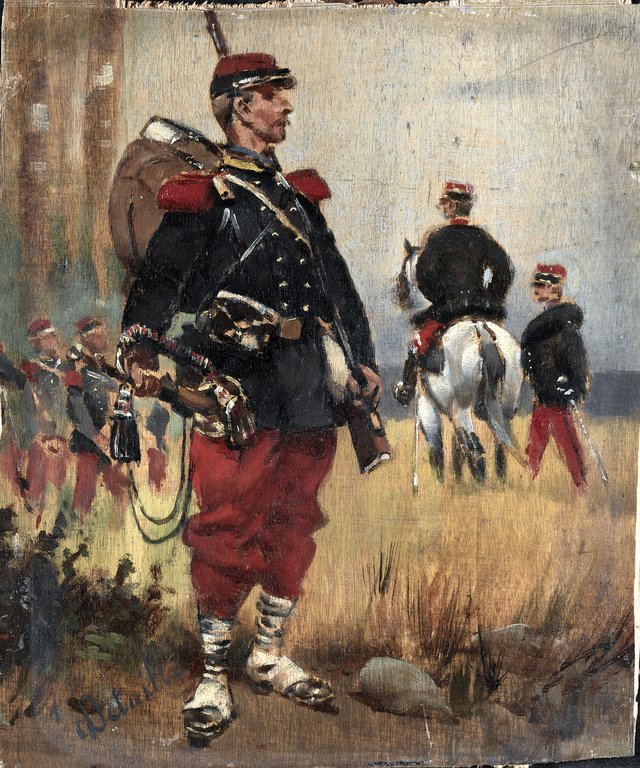 Soldiers by Édouard Detaille