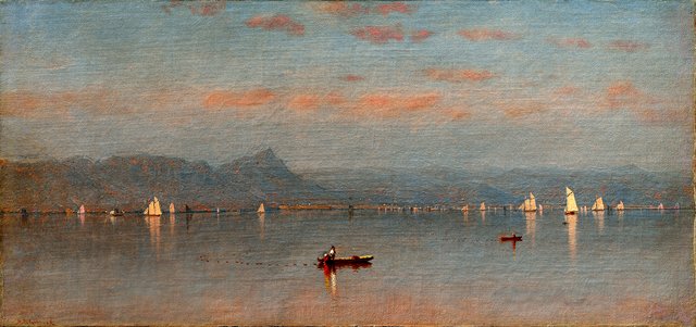 Haverstraw Bay by Sanford Robinson Gifford