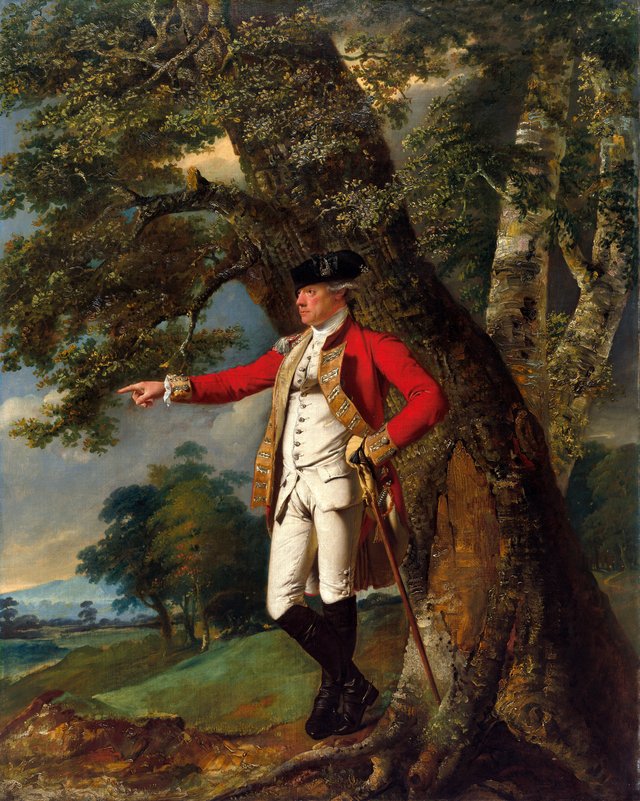 Portrait of Colonel Charles Heathcote by Joseph Wright of Derby