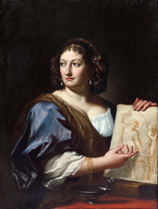 Portrait of Francesca Gommi Maratti by Carlo Maratta