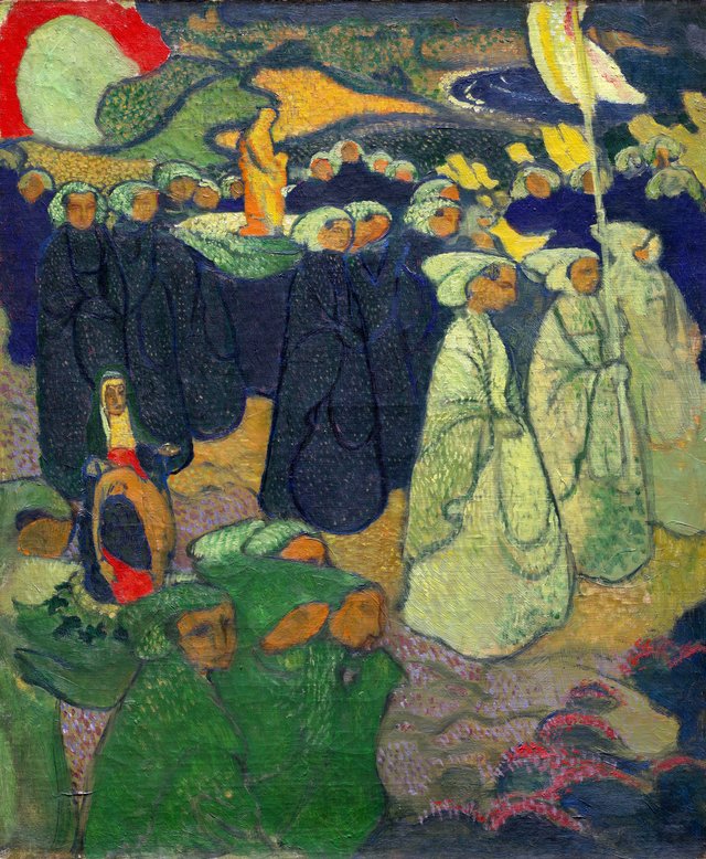 Procession or Pardon at Perros-Guirec by Maurice Denis