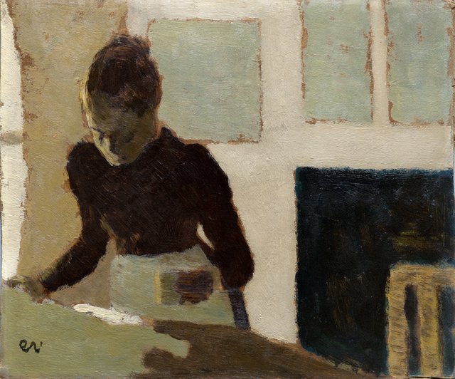 Woman Ironing by Édouard Vuillard