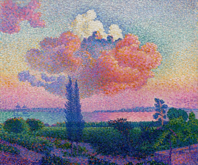 The Pink Cloud by Henri-Edmond Cross