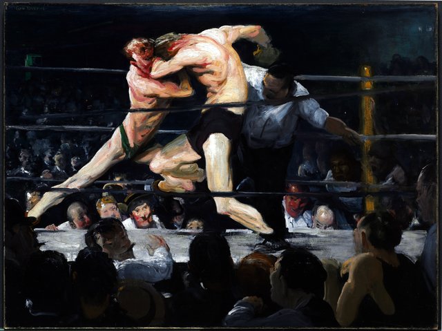 Stag at Sharkey's by George Bellows