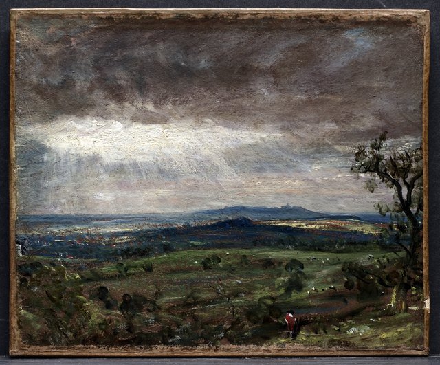 Hampstead Heath, Looking Toward Harrow by John Constable