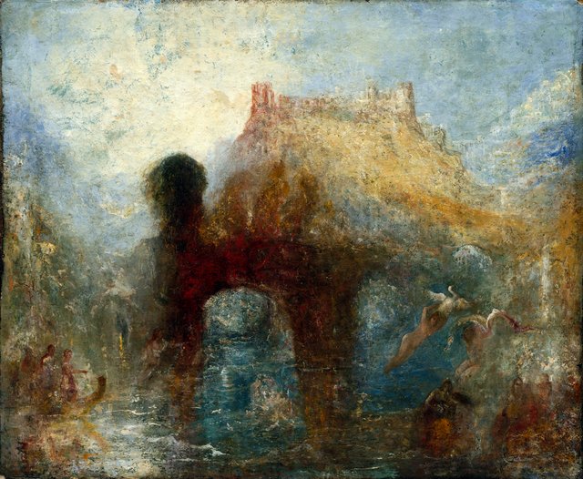 Queen Mab's Cave by J. M. W. Turner