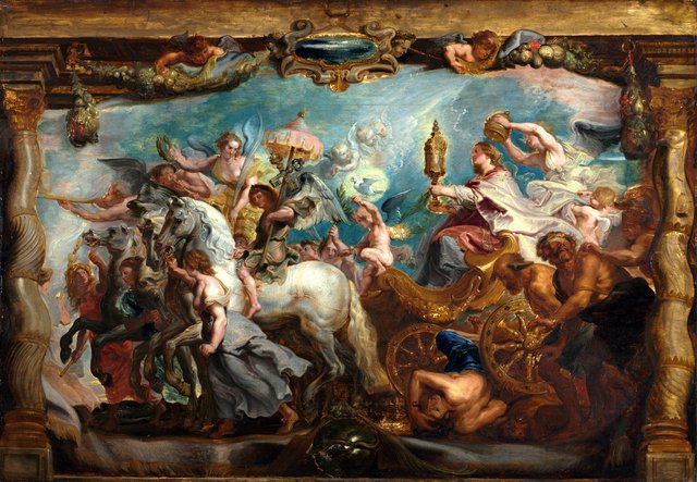 The Triumph of the Church by Peter Paul Rubens