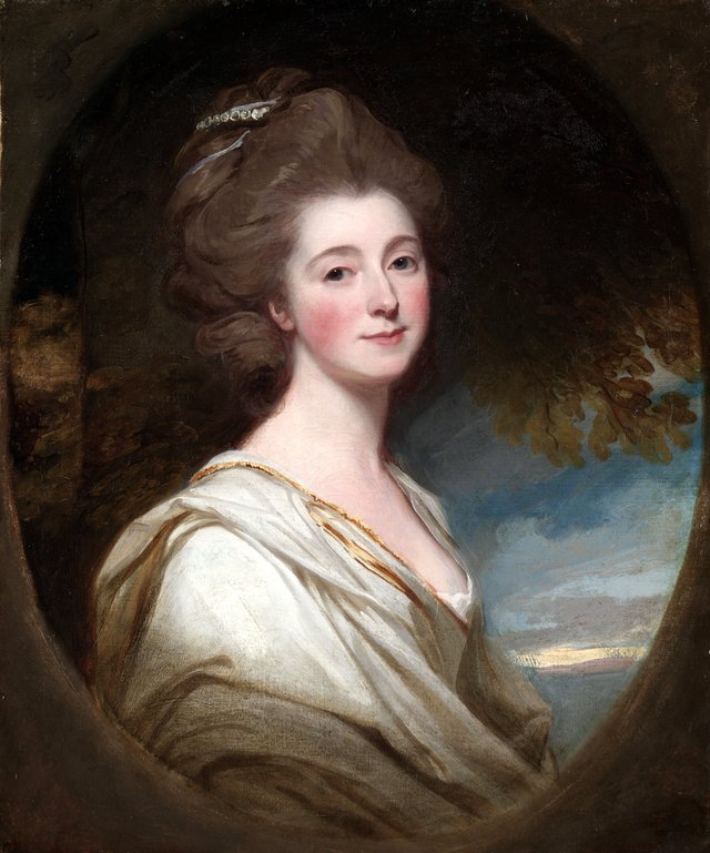 Portrait of Jane Hoskyns by George Romney