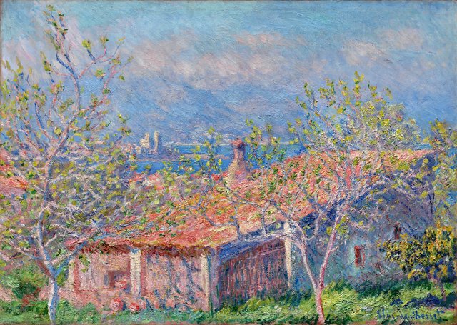 Gardener's House at Antibes by Claude Monet