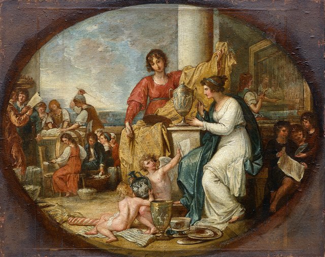 British Manufactory; A Sketch by Benjamin West