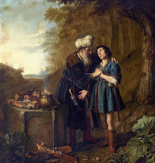 Abraham and Isaac before the Sacrifice by Jan Victors