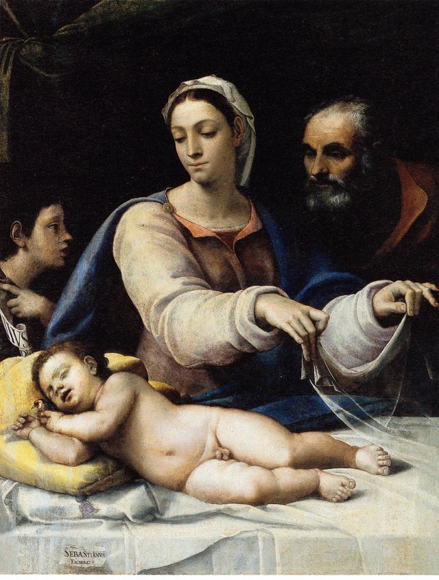 The Madonna with the Veil by Sebastiano del Piombo