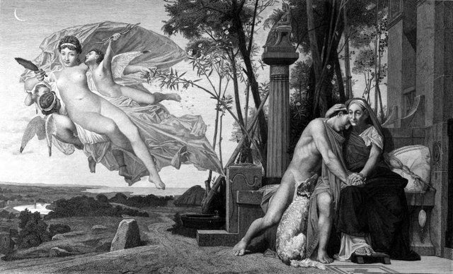 L'amour qui passe et l'amour qui reste by Jean-Jules-Antoine Lecomte du Nouÿ