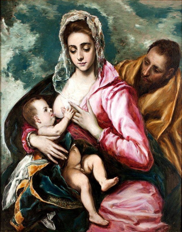 Holy Family by Raimundo de Madrazo y Garreta