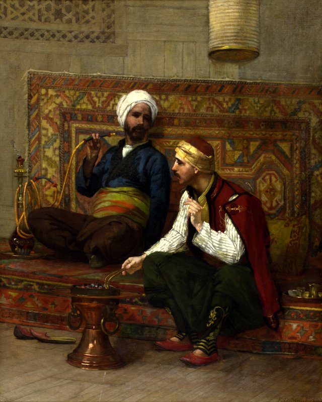 A Turkish Cafe by Francis Davis Millet