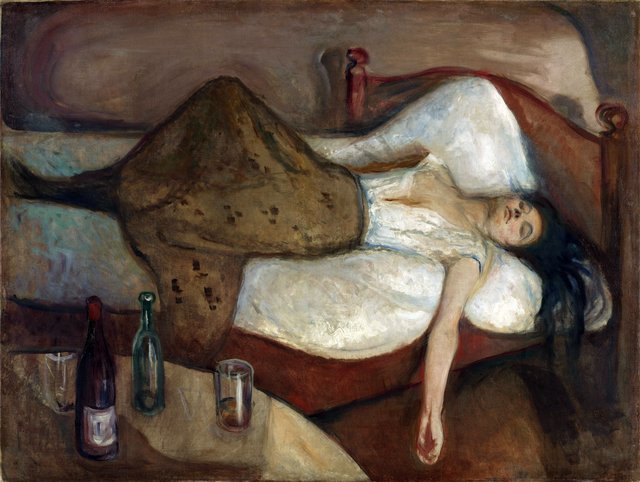 The Day After by Edvard Munch
