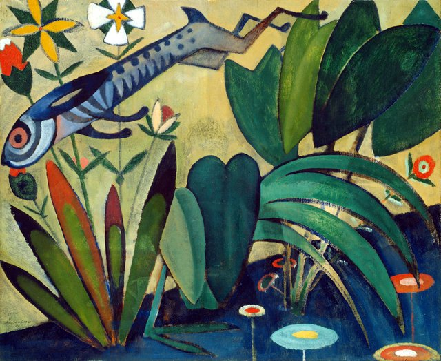 The Leap of the Rabbit by Amadeo de Souza Cardoso