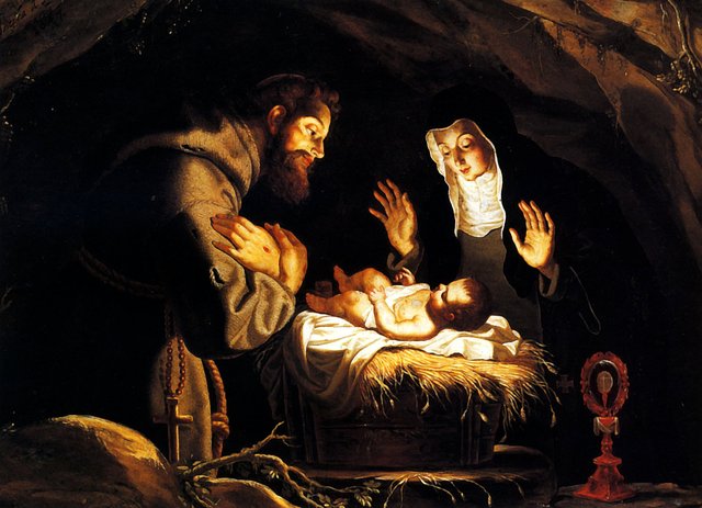 St. Francis and St. Clare  of Assisi by Josefa de Óbidos