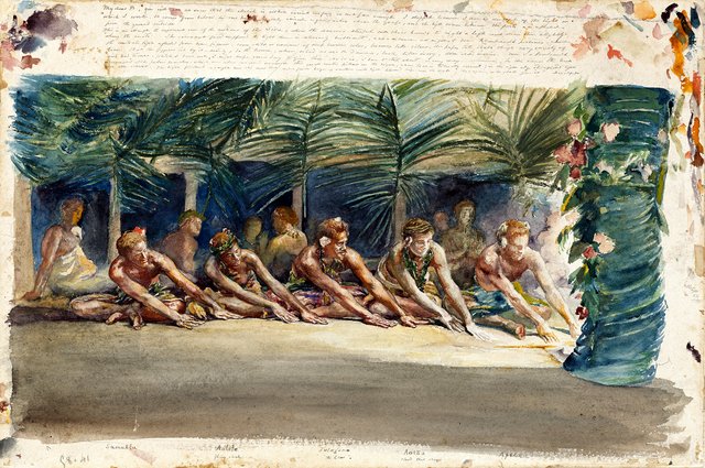 Siva Dance at Night by John La Farge