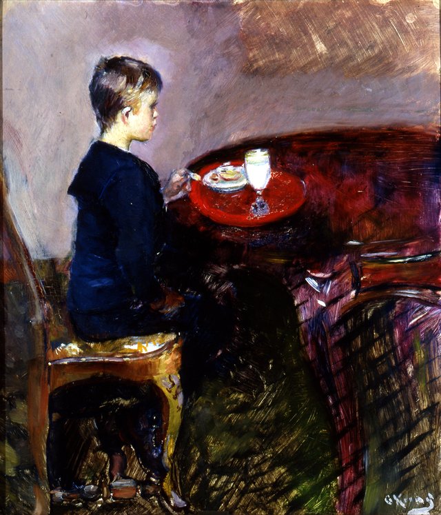 Breakfast by Christian Krohg
