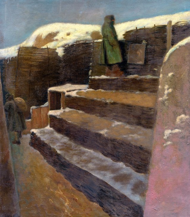 Frontový maliar - O by László Mednyánszky