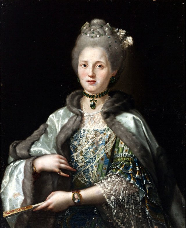 Paula Melzi de Eril by Francisco Bayeu