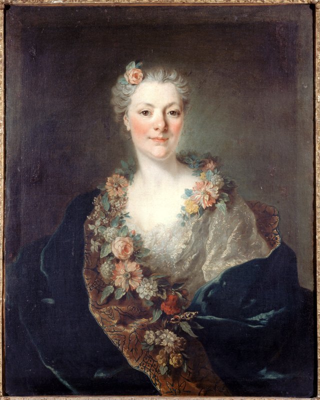 Portrait de Mme Doyen, née de la Planche, belle-sœur du peintre Doyen by Louis Tocqué