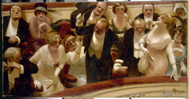 The latecomers by Albert Guillaume