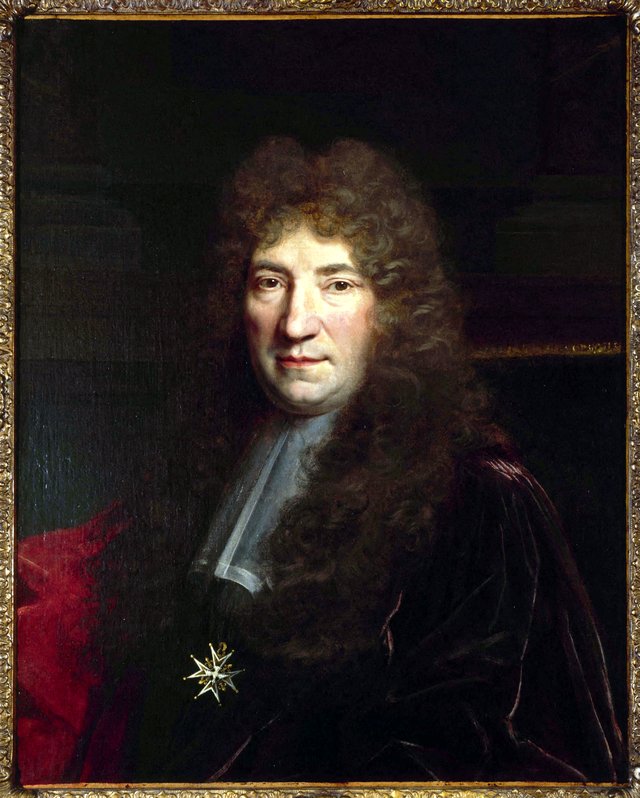 Portrait d'un échevin parisien. Fragment du portrait collectif du Bureau de la Ville de Paris de 1702 by Nicolas de Largillière