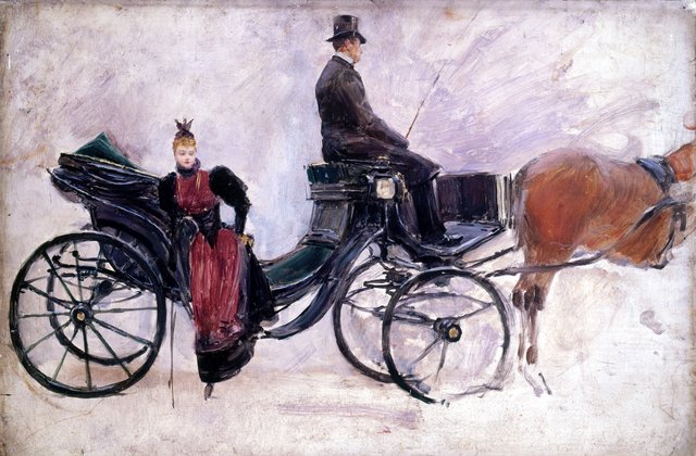 The victoria by Jean Béraud