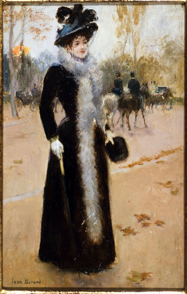 Parisienne au Bois by Jean Béraud
