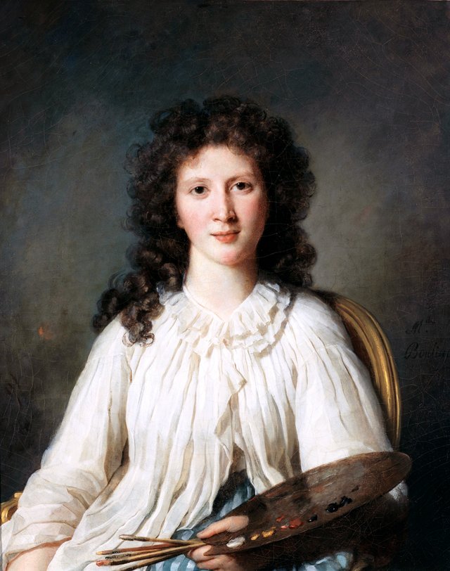 Portrait of Adélaïde Binard, wife of Alexandre Lenoir by Marie-Geneviève Bouliard