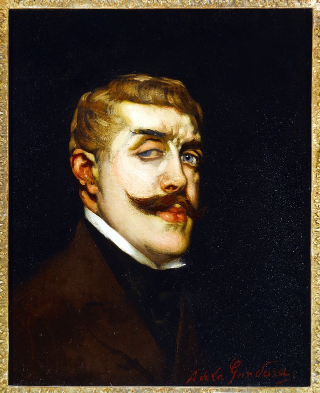 Portrait de Jean Lorrain (1855-1906), écrivain by Antonio de La Gandara