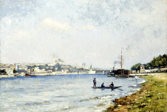 La Seine, à Passy by Stanislas Lépine