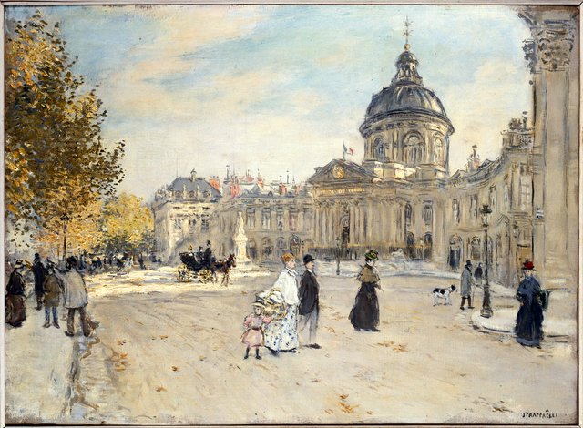 L'Institut by Jean-François Raffaëlli