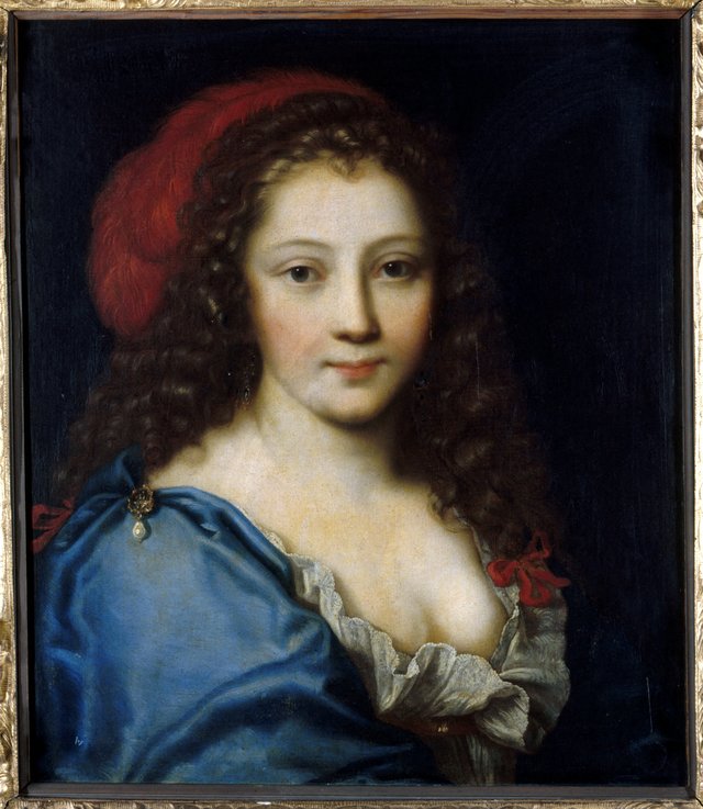 Portrait présumé d'Armande Béjart (vers 1640-1700), comédienne by Nicolas Mignard