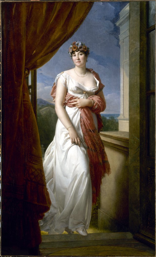 Portrait de Theresia Cabarrus (1773-1835), épouse Tallien, puis princesse de Caraman-Chimay by François Gérard