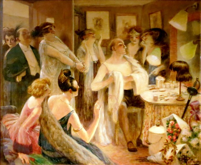 Les admiratrices by Albert Guillaume