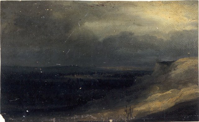 Vue présumée de Montmartre by Georges Michel