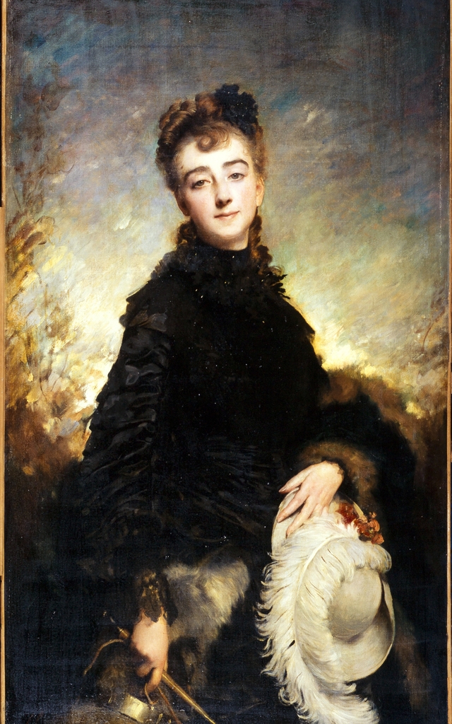 Portrait de femme by Charles Joshua Chaplin