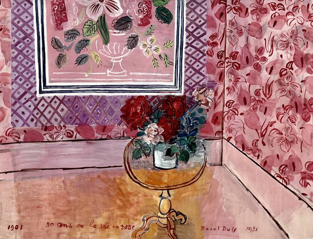 30 ans ou la vie en rose by Raoul Dufy